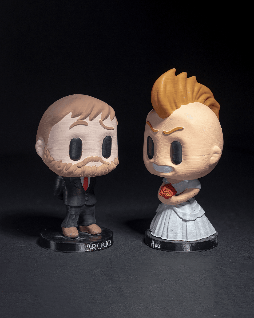 Bonecos Personalizáveis para Bolos de Casamento - Image 3