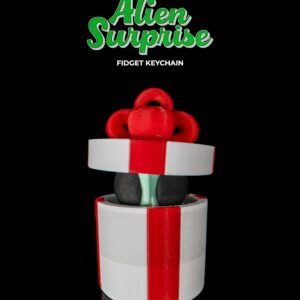 Alien Surprise Fidget Keychain