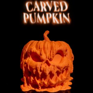 Carved Pumpkin - Classic Orange
