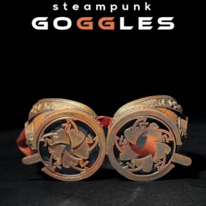 Steampunk 3D-Printed Goggles