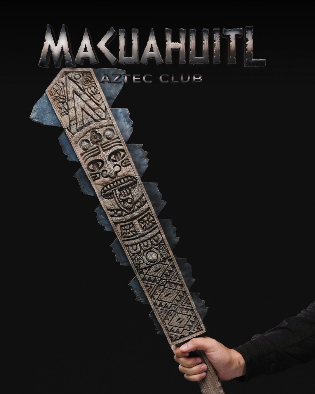 Macuahuitl Aztec Club