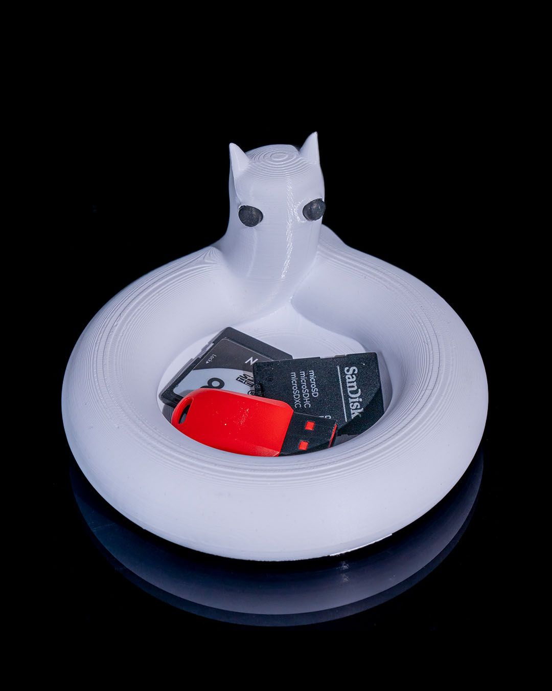 Goth Cat Desk Set - Image 3