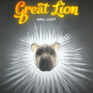 Great Lion Wall Light