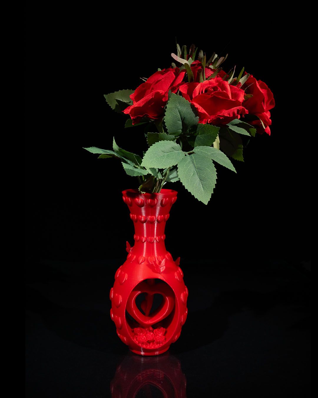 Koza Heart and Flowers Vase - Image 6