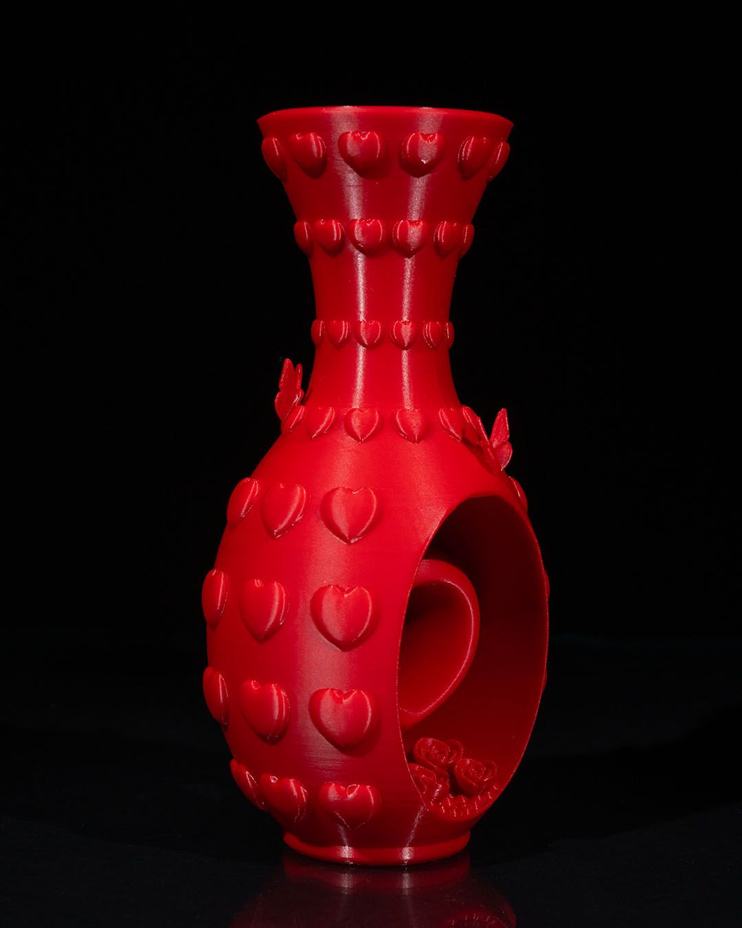 Koza Heart and Flowers Vase - Image 4