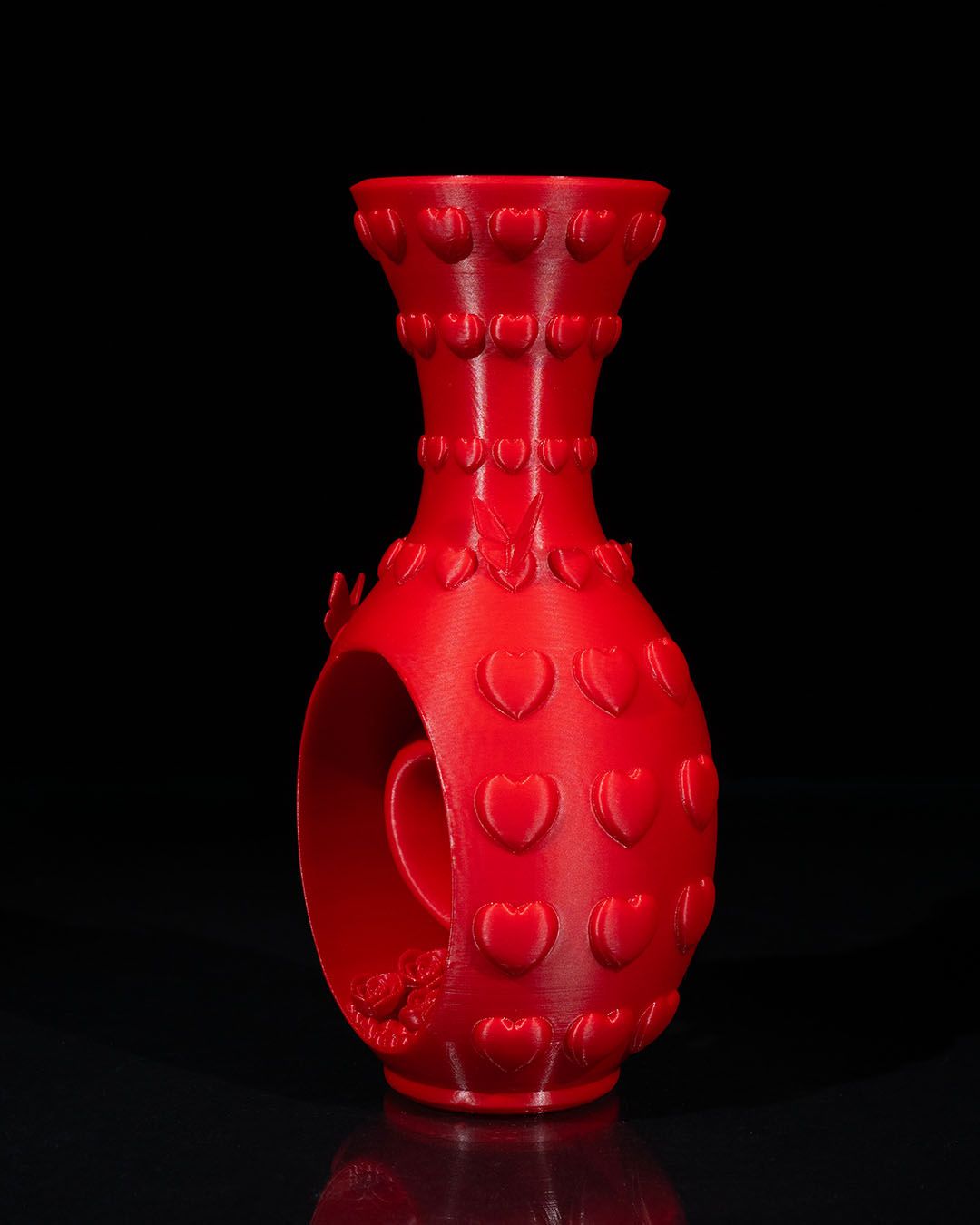 Koza Heart and Flowers Vase - Image 5