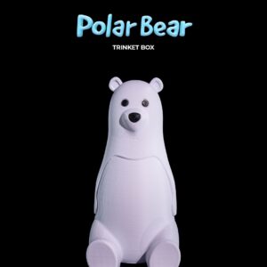 Polar Bear Trinket Box 