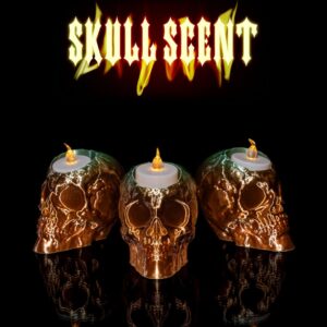 Skull Scent Candle Mold