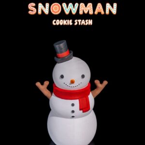 Snowman Cookie Stash