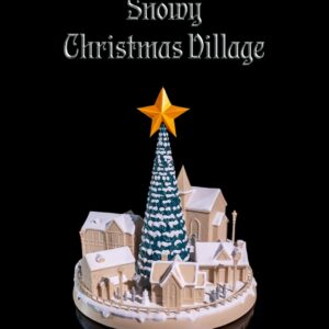 Snowy Christmas Village