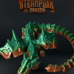 Steampunk Articulated Dragon
