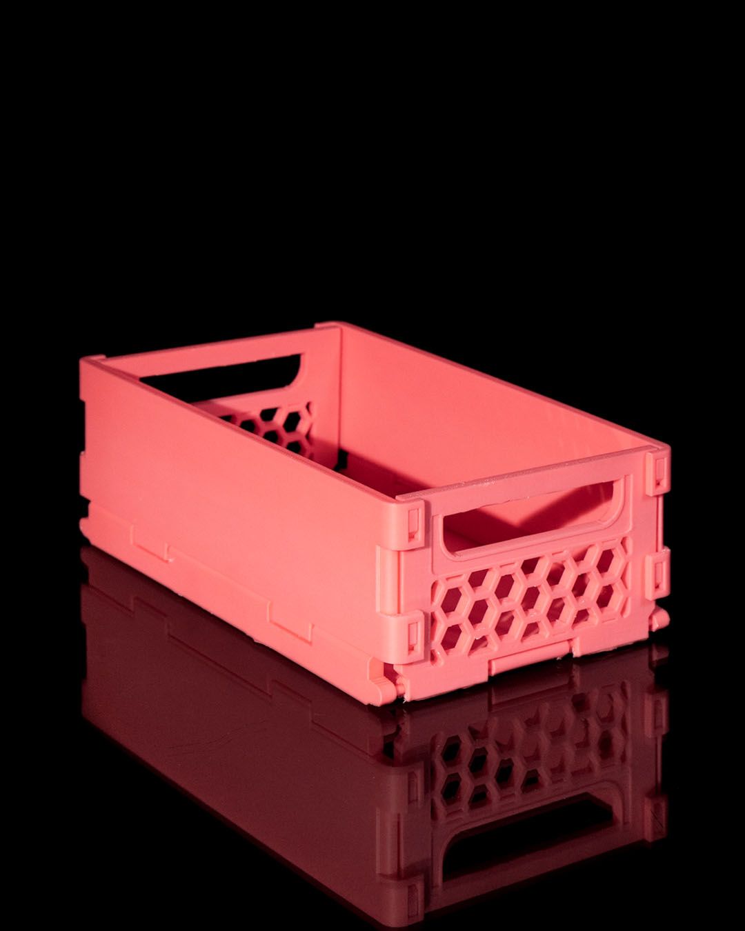 Caixa Organizadora Foldable and Stackable Storage Crate - Image 2