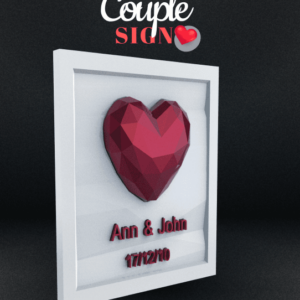 Customizable Couples Sign