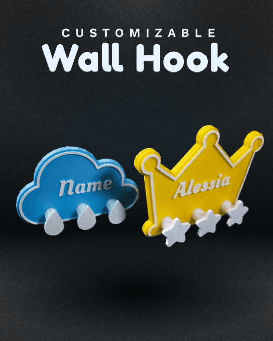 Cabideiro Customizável Customizable Wall Hook
