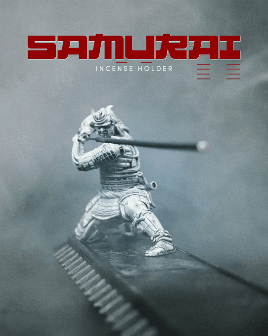 Samurai Incense Holder