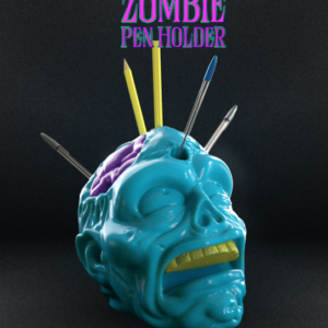 Zombie Pen Holder