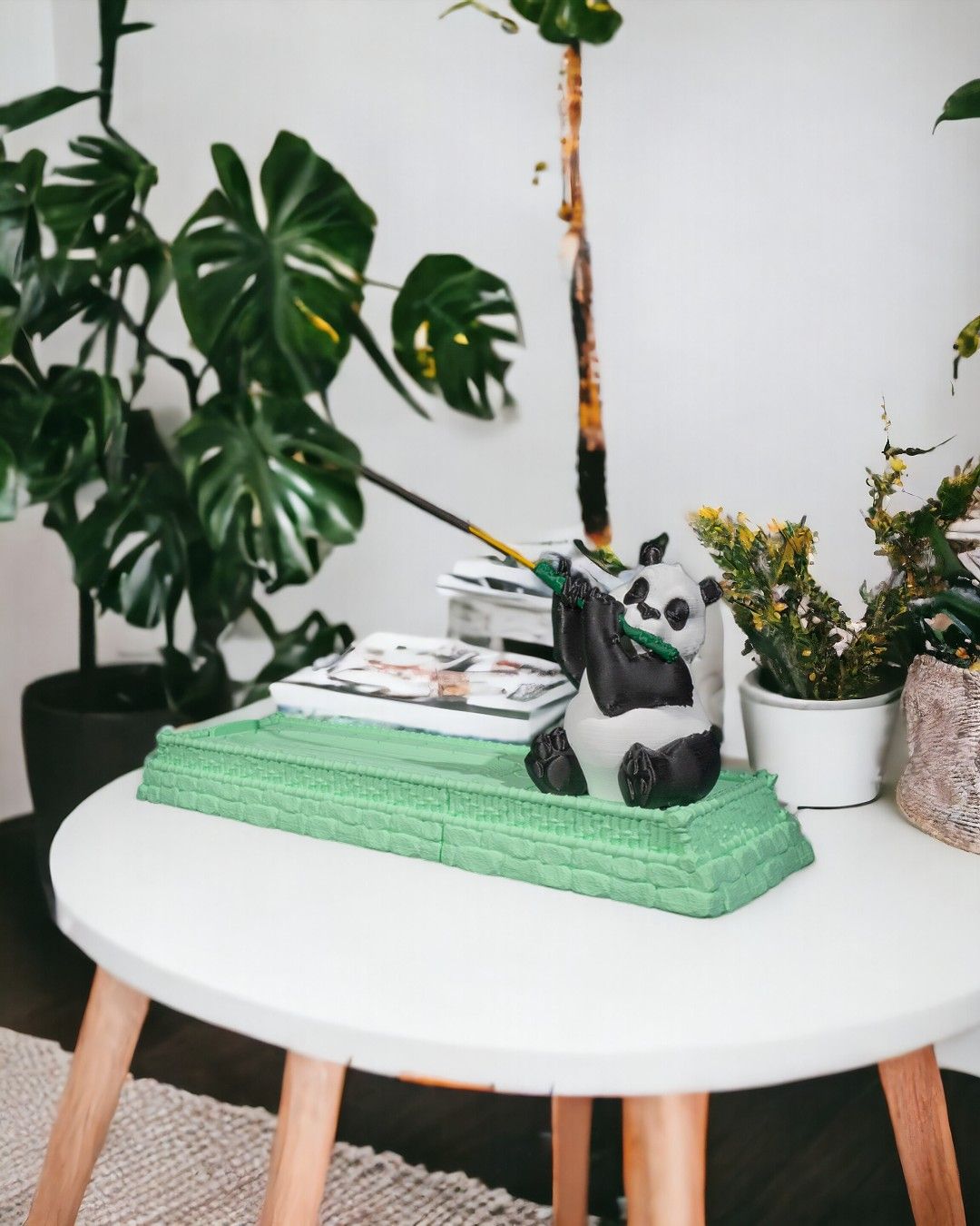 Suporte para incenso Panda - The Panda Flutist Incense Holder - Image 4