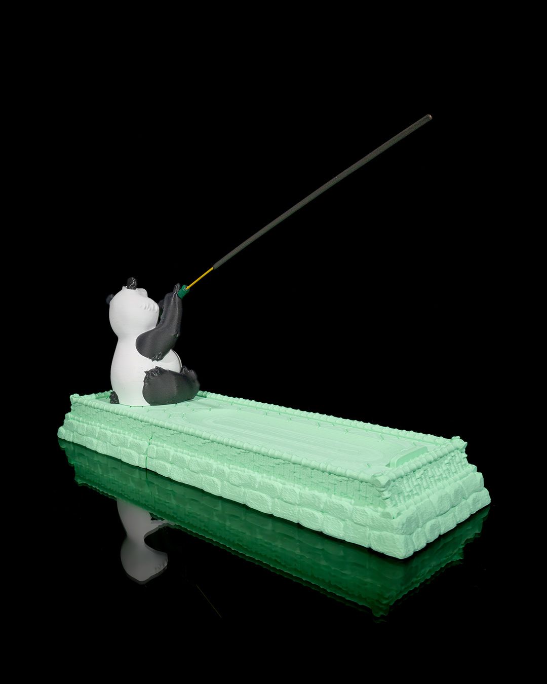Suporte para incenso Panda - The Panda Flutist Incense Holder - Image 9
