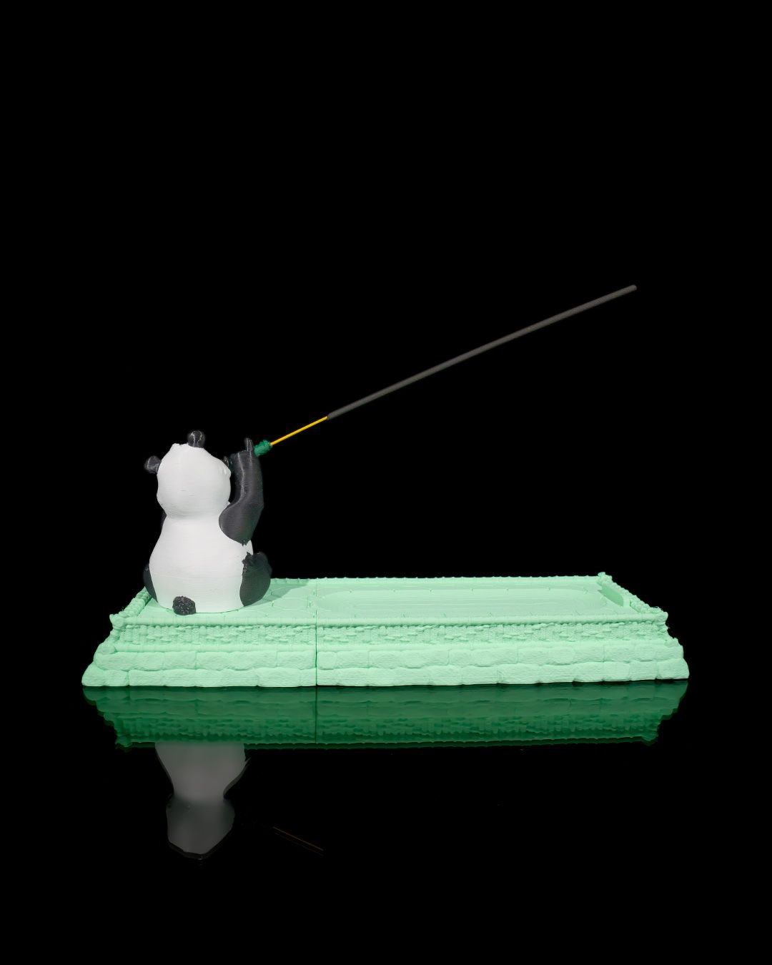 Suporte para incenso Panda - The Panda Flutist Incense Holder - Image 10