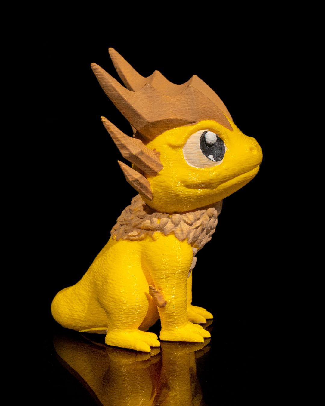 3D Printed Baby Lightning Dragon & Egg – Electrifying Hatchling Collectible - Image 11