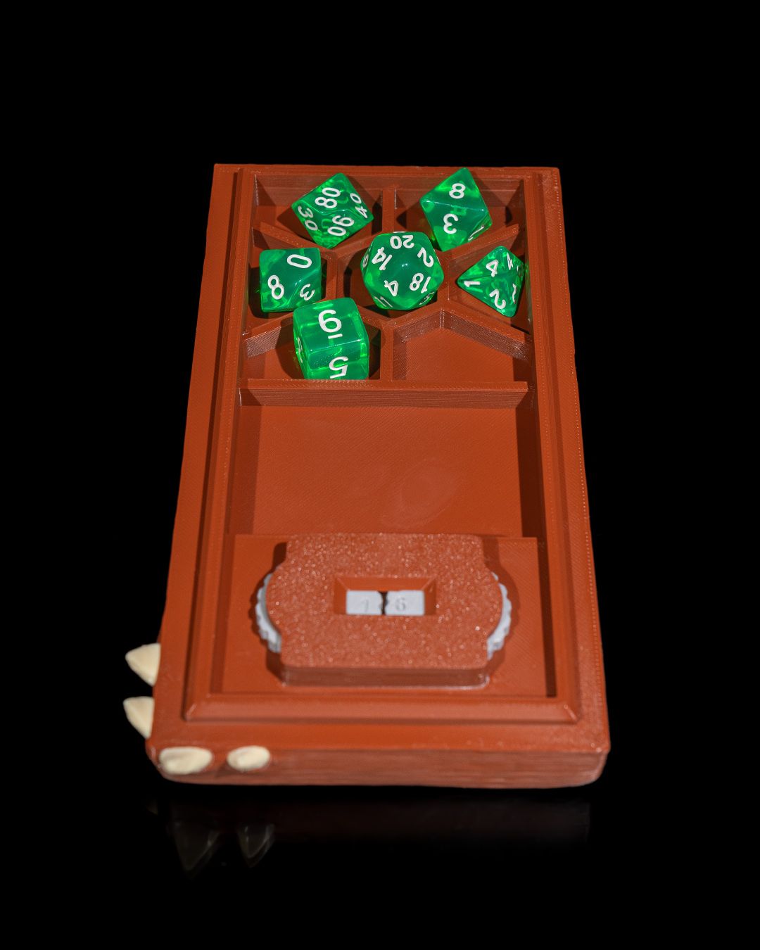 Mimic Dice Tray 3D Printed | Unique D&D Dice Holder | Fantasy RPG Gaming Accessory - Image 3