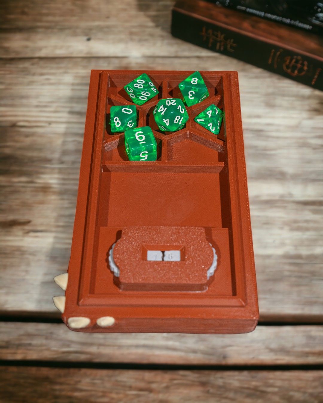 Mimic Dice Tray 3D Printed | Unique D&D Dice Holder | Fantasy RPG Gaming Accessory - Image 5