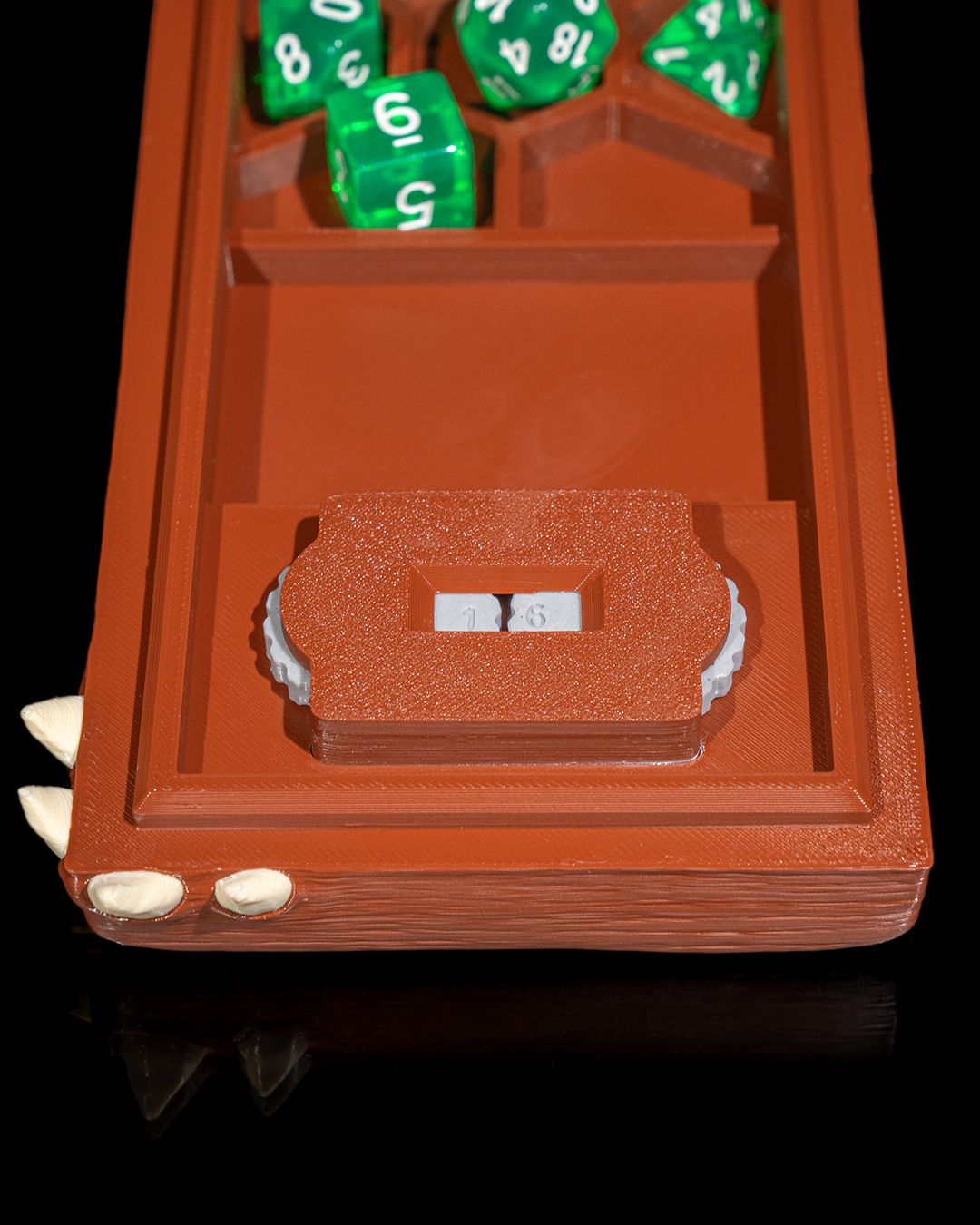 Mimic Dice Tray 3D Printed | Unique D&D Dice Holder | Fantasy RPG Gaming Accessory - Image 7