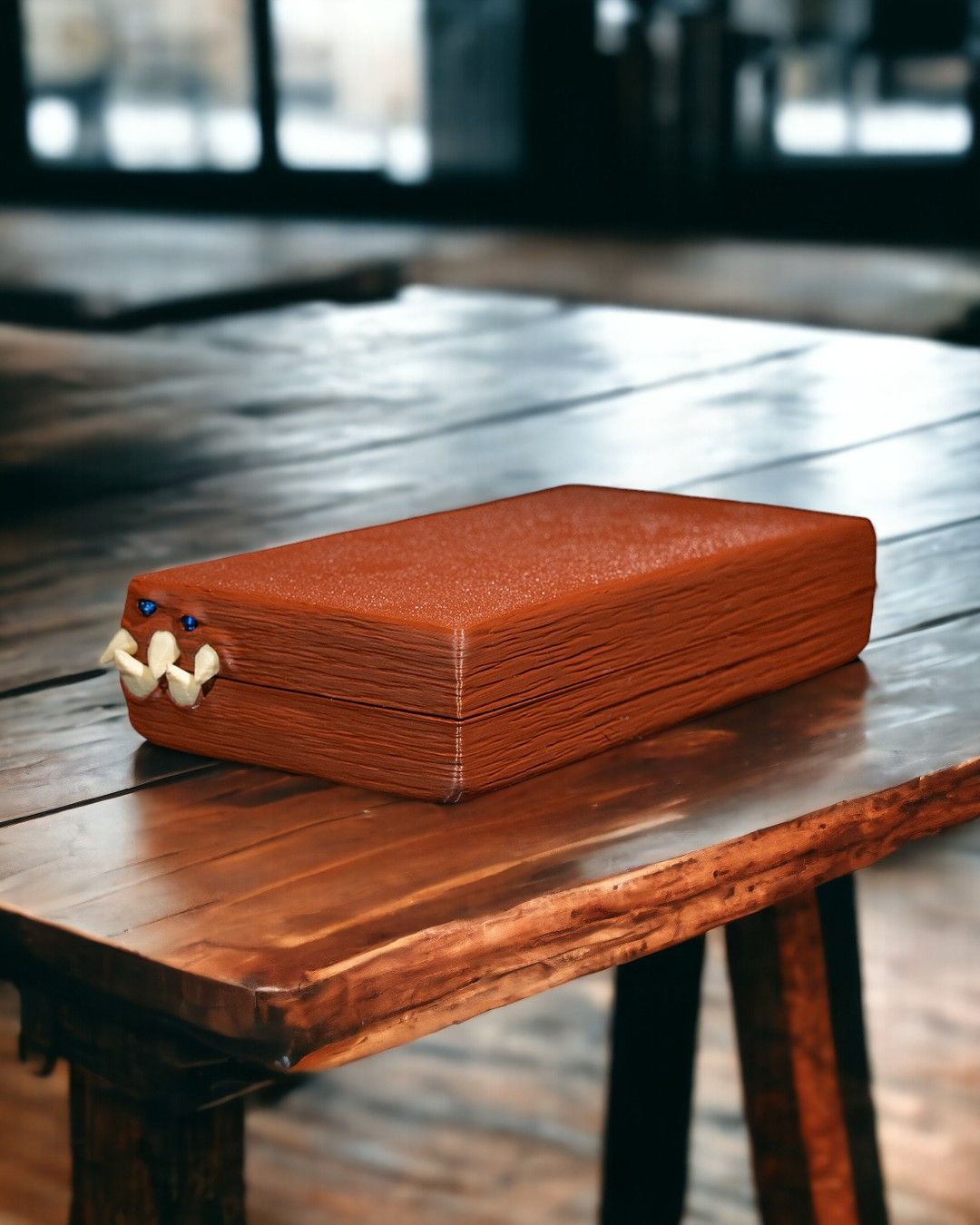 Mimic Dice Tray 3D Printed | Unique D&D Dice Holder | Fantasy RPG Gaming Accessory - Image 4