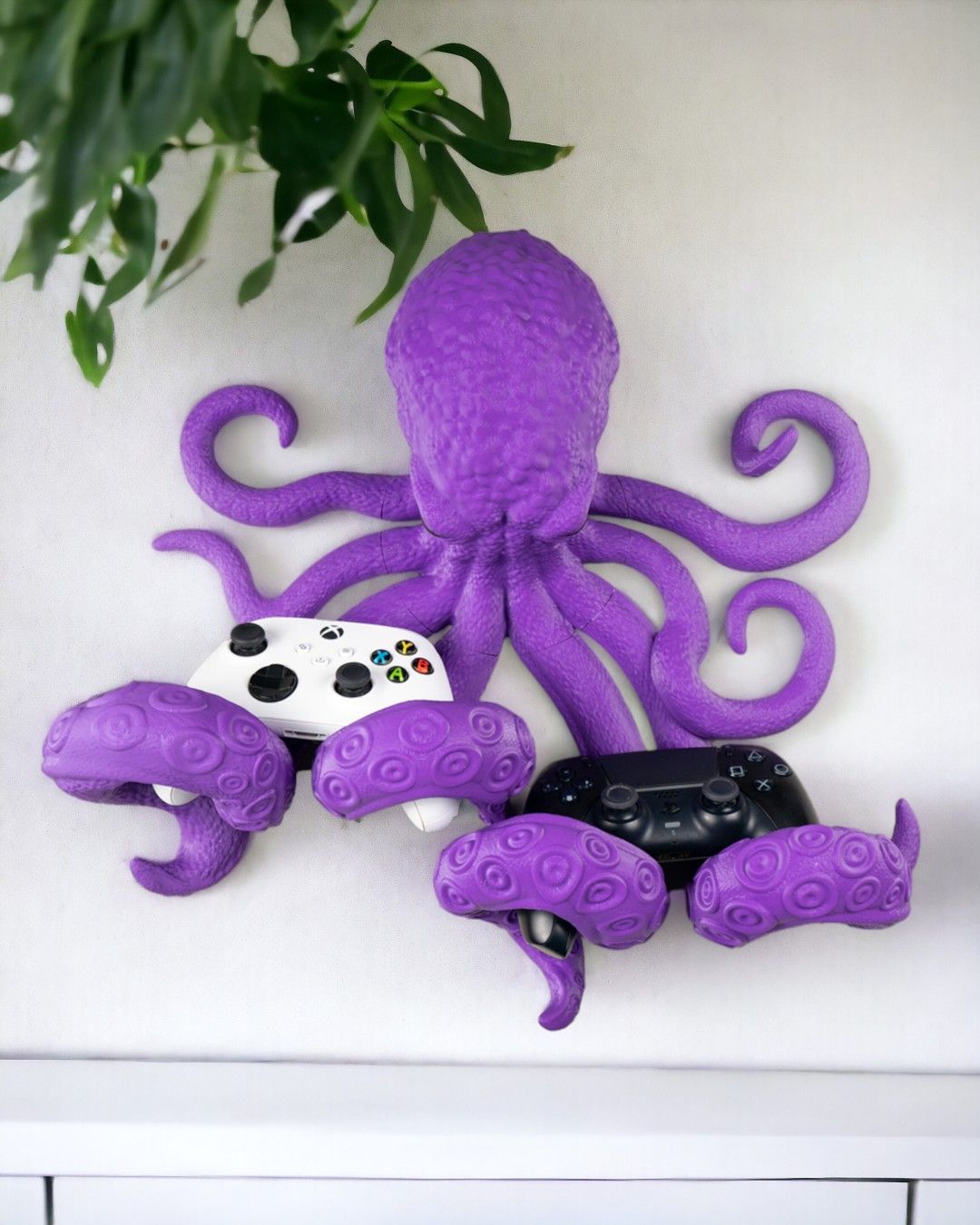 Suporte Controle Playstation5 Ps5 Compatível Octopus Controller & Headphone Holder - Image 4