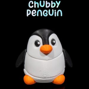 Keychain - Chubby Penguin 