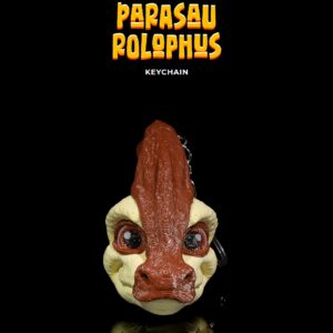 Articulated Parasaurolophus Keychain