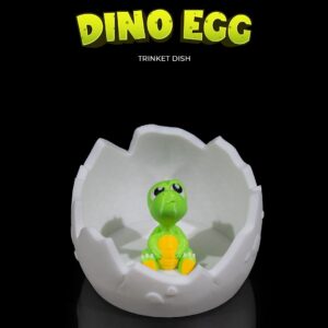 Organizador, porta chave, porta anel Dino Egg Trinket Dish