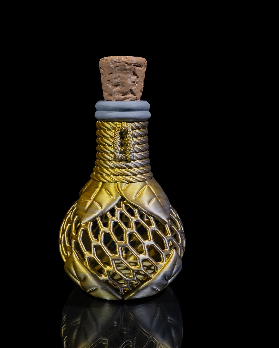 Handcrafted 3D Printed Potion Flask Container | Fantasy Home Decor | Unique Gift - Image 10