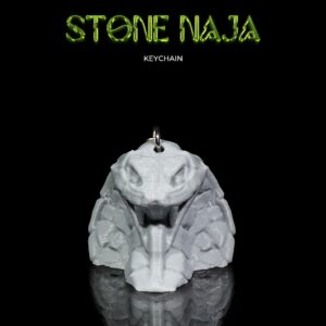 Stone Naja Keychain