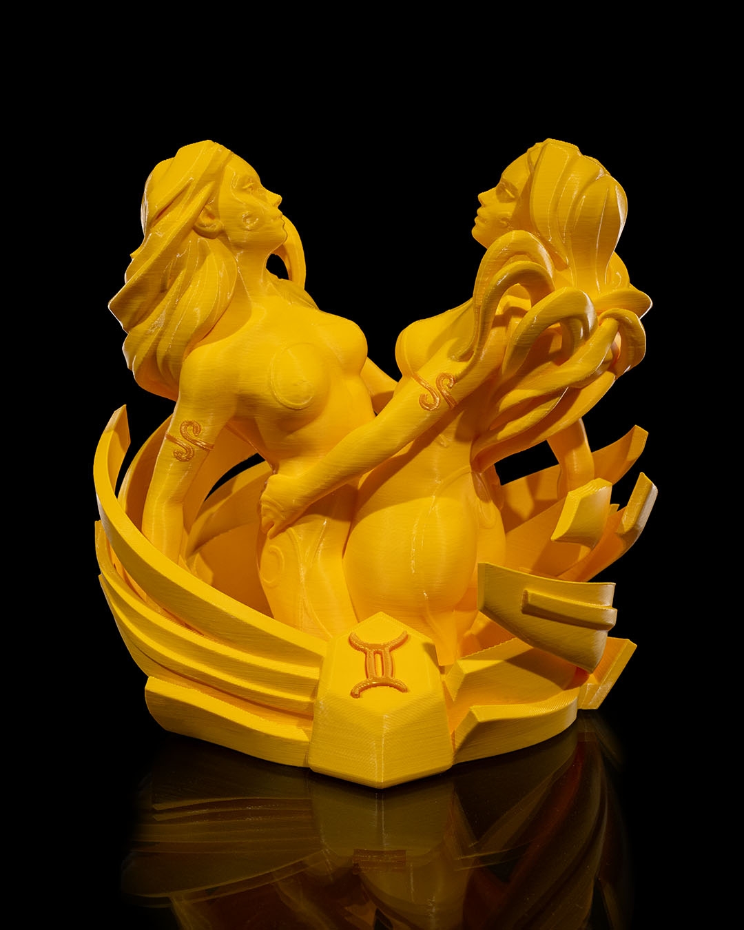 3D Printed Gemini Statue - Image 2