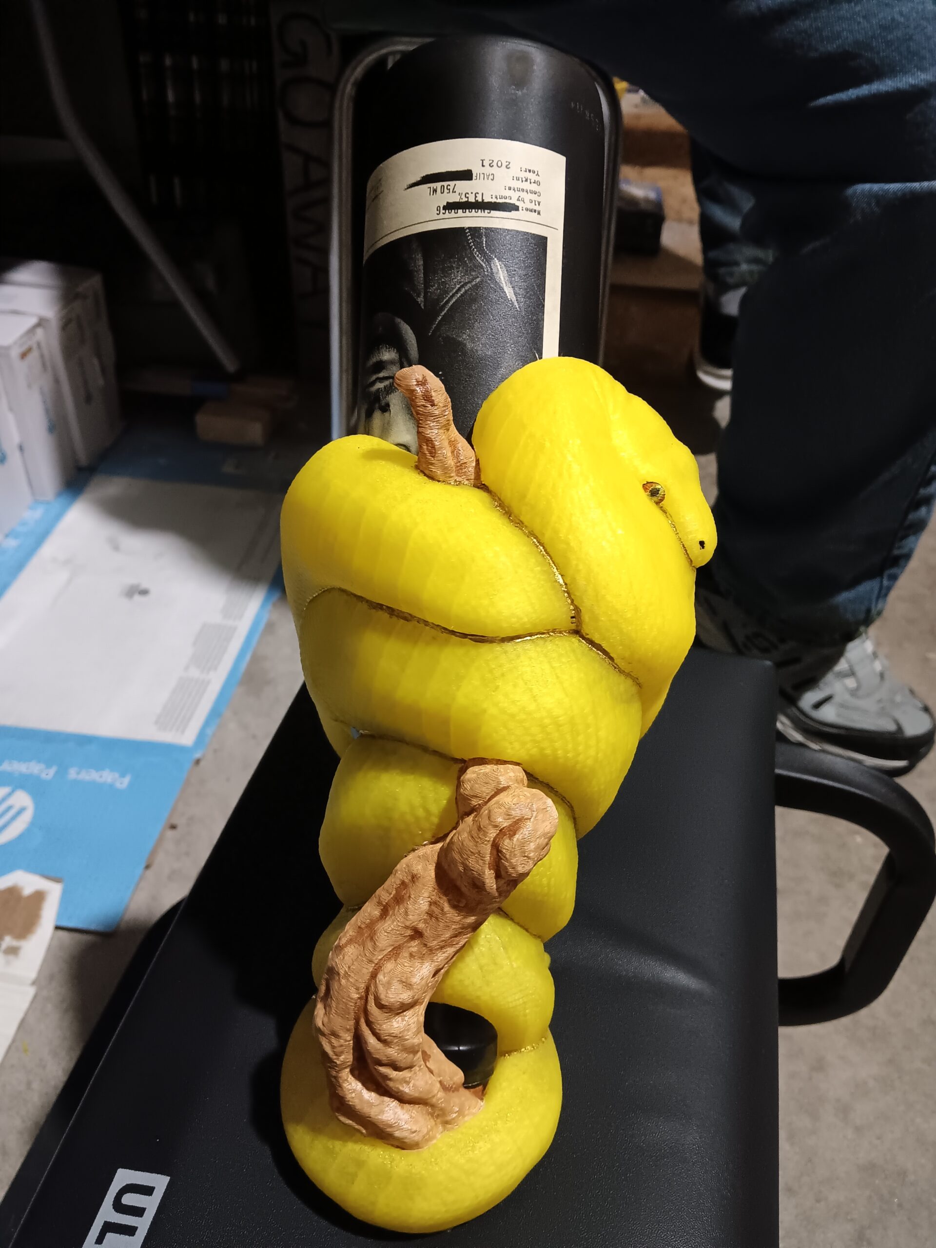 Ball Python Wine Holder - Image 7