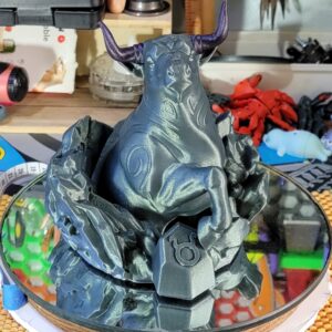 Taurus Bull Statue Phone Holder