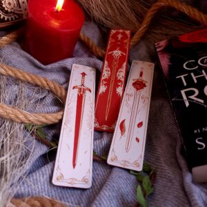 Sword and Blossom Bookmark set