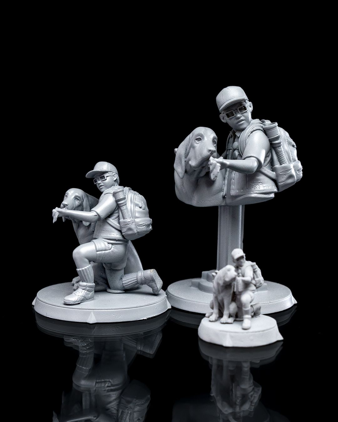Heroes and NPCs of Nostalgia Quest | 3D-Printed RPG Miniatures | Ozzy Roses, Kyle Mcfly, and More - Image 6