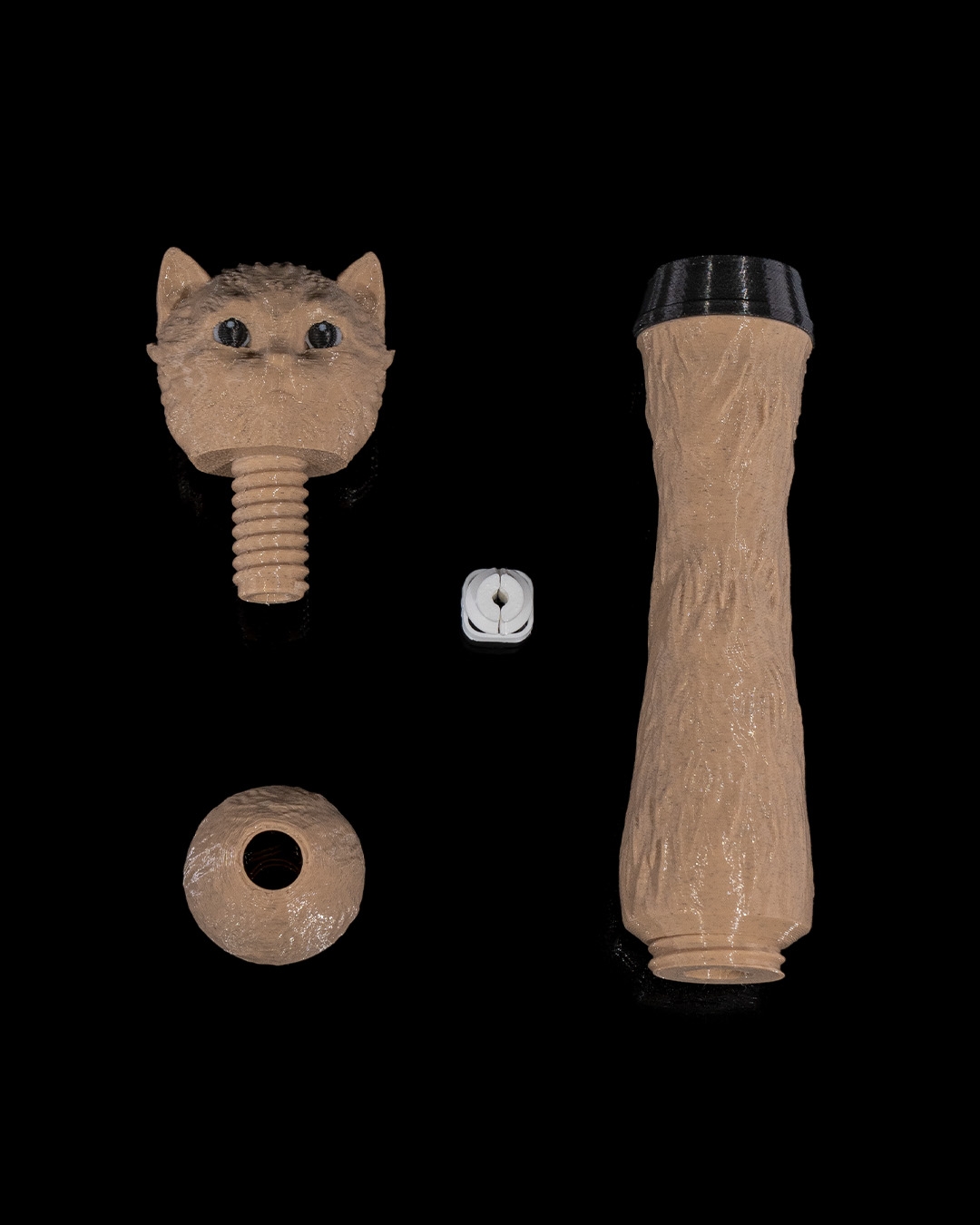 3D Printed Kit‑Cat Yarn Bowl and Hook Case - Image 7