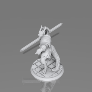 Miniatura Dragonborn - Draconato - Classes - D&D