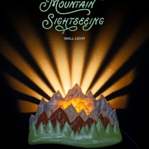 Mountain Sightseeing Wall Lamp