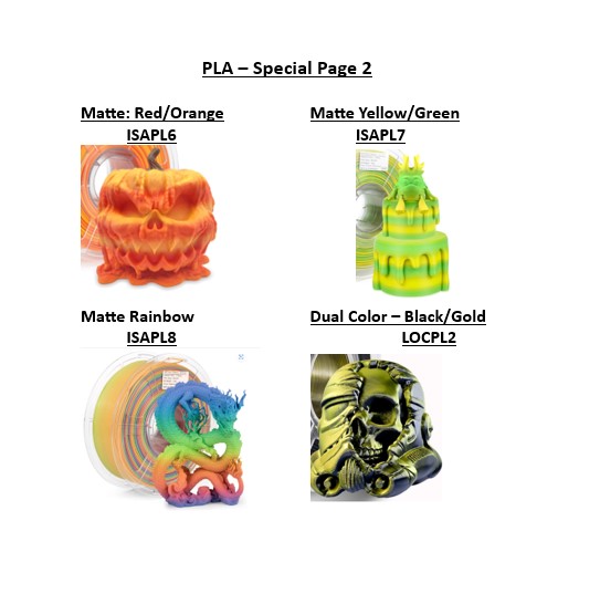 PLA - Special Colors Page 1-9 - Image 3