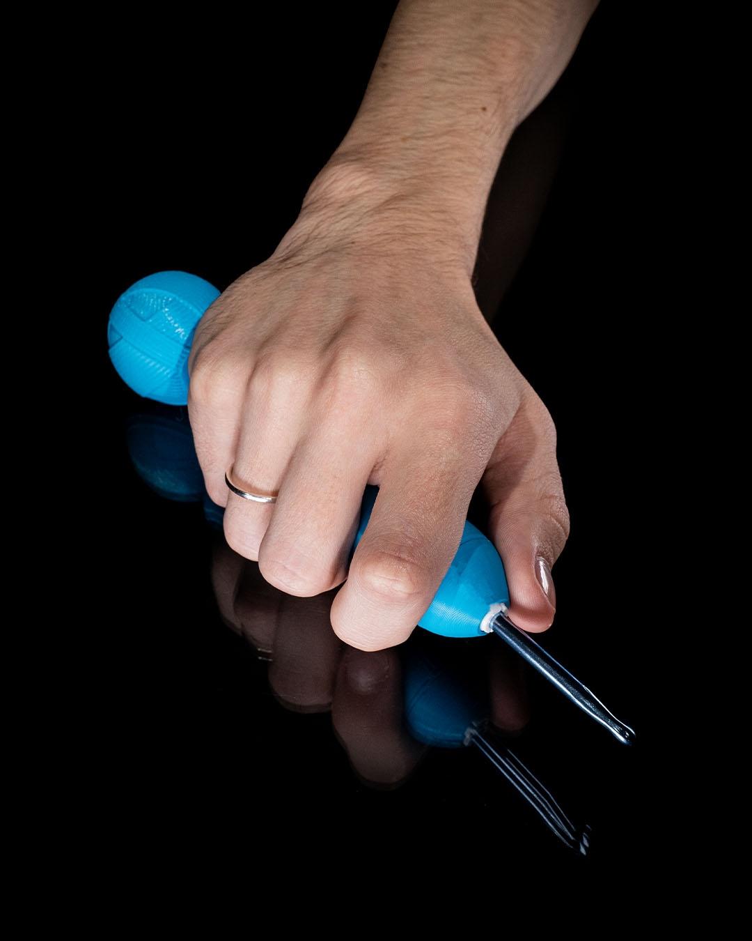 3D Printed Pull the Strings Yarn Bowl and Hook Case - Image 6