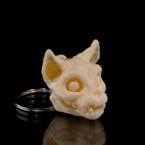 Chaveiro Gato Esqueleto