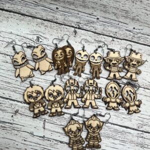 Horror Film Earrings
