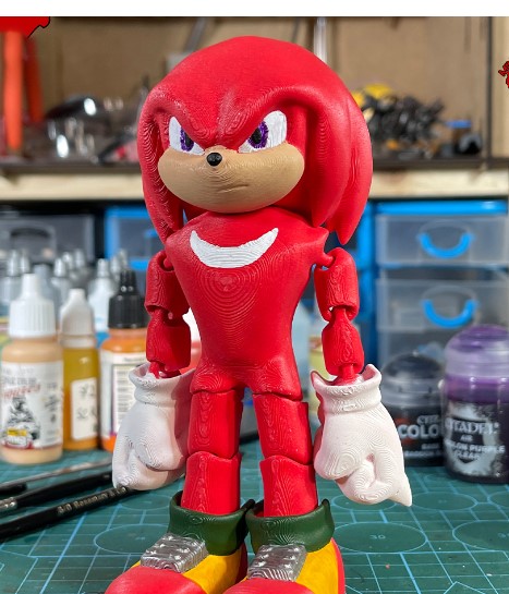 Knuckles the Echidna - Sonic Gang