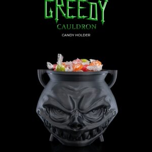 Greedy Cauldron Candy Holder 