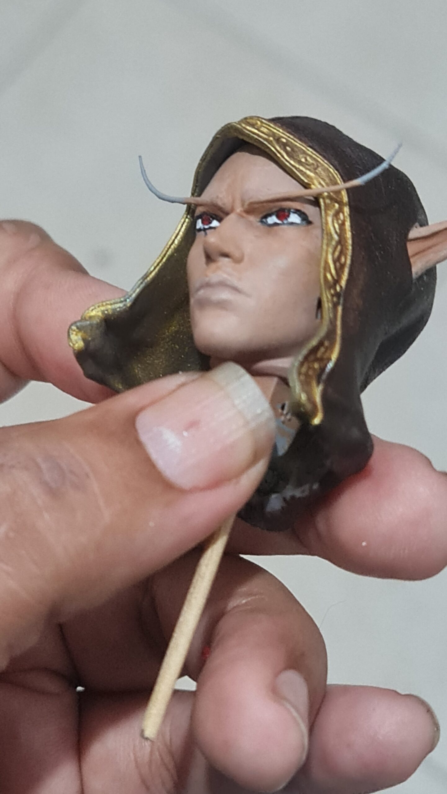 🌟 Miniatura de Sylvanas: Detalhes Impecáveis em Resina - Um Tesouro para Fãs de World of Warcraft! 🌟 - Image 4