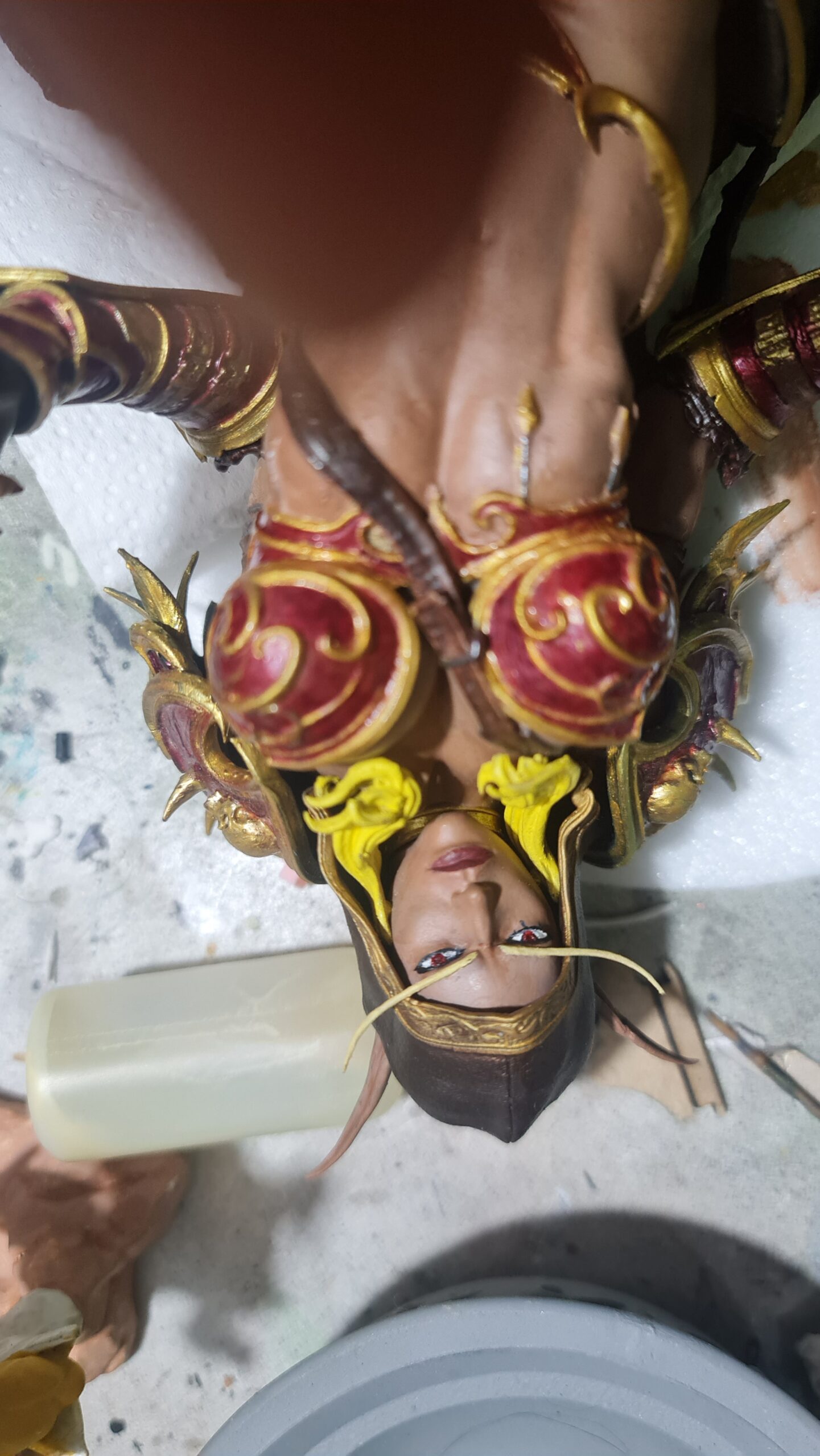 🌟 Miniatura de Sylvanas: Detalhes Impecáveis em Resina - Um Tesouro para Fãs de World of Warcraft! 🌟 - Image 7